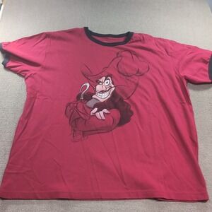 Vtg Disney Store Studio‎ Collection Captain Hook Tee Shirt XXL 2XL
